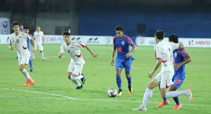 India vs Korea AIFF