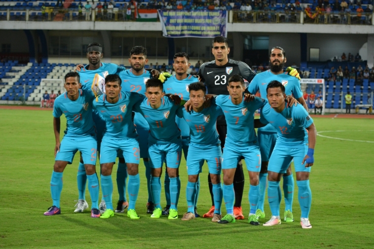 Indian Football Team Tri Nation