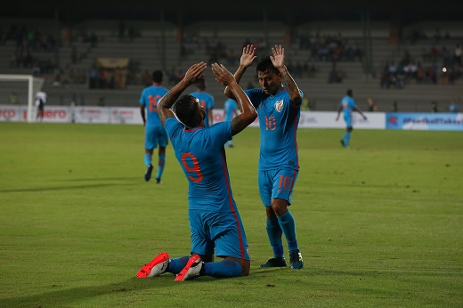 Indian Football Team vs Mauritius