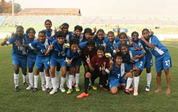 Indian U 14 Girls Team return safely from earthquake struck