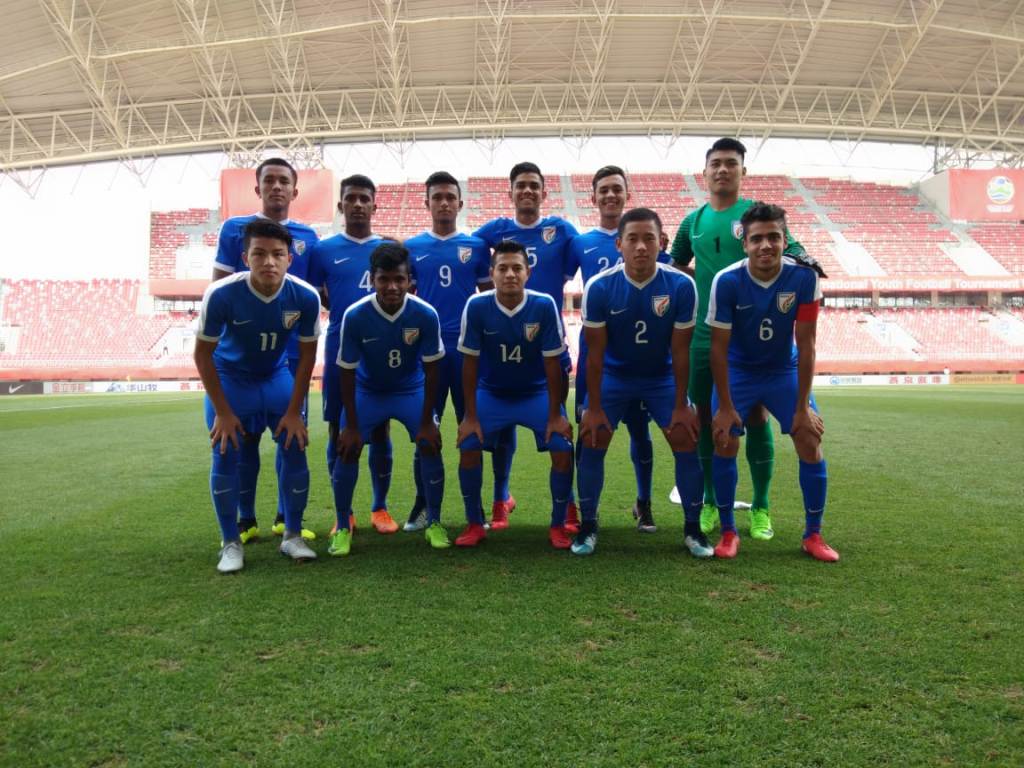 Indian U 16s versus DPR Korea U 16s