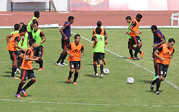 Pune FC Practice