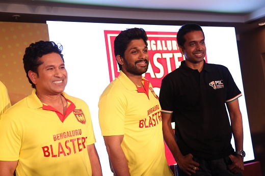 Sachin Tendulkar Allu Arjun Pullela Gopichand