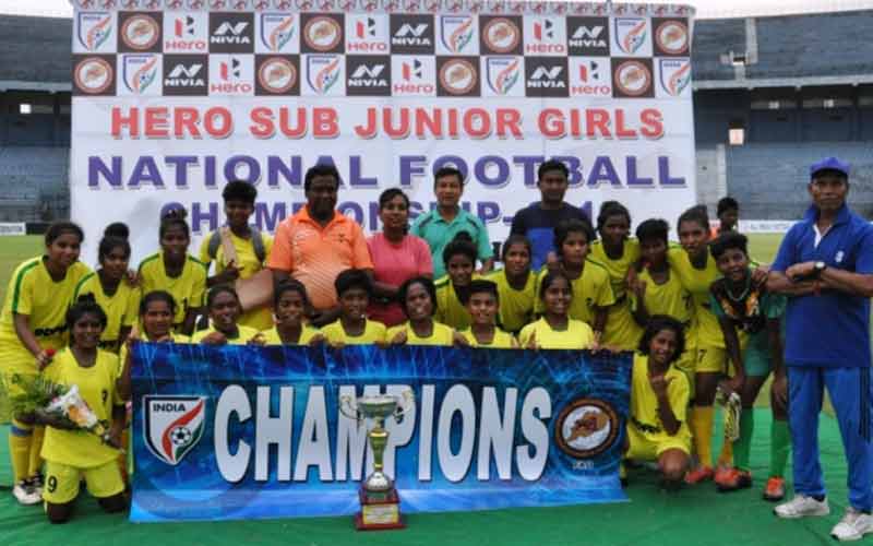 Sub Junior Girls Football