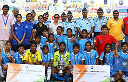 Subroto Cup Haryana girls lift Subroto trophy