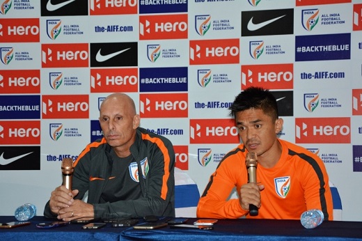 Sunil Chettri Stephen Constantine