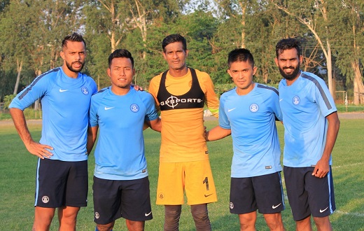 Sunil Chhetri Subaoto Paul