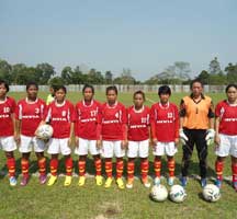 The-Manipur-Womens-Starting-XI-line-up-prior-to-their-semifinal-match-against-Delhi