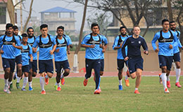 The boys are fit but not all are match fit explains Lee Johnson head coach indian football men team