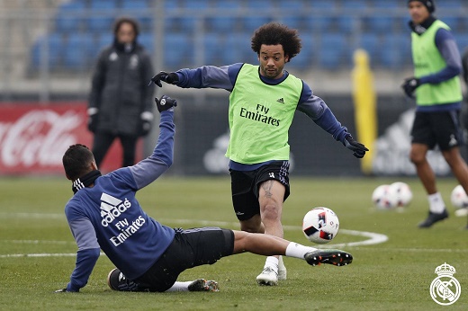 real madrid training