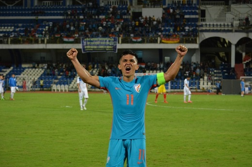sunil chhetri Indian football captain