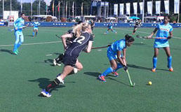 India Germany play 4 4 draw in Volvo Invitational U 21 Women Tournament