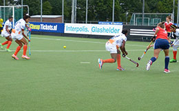 India vs England at U 21 Volvo Invitational played at Breda The Netherlands 5
