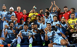 India win bronze medal at the Hero Hockey World League Final