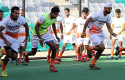 Indian Hockey Team Practice 4