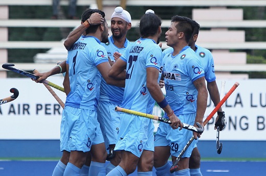 Indian Hockey Team Sultan Azlan Shah