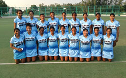 Indian Junior Women team departing for FIH Hockey Junior World Cup Women 2013
