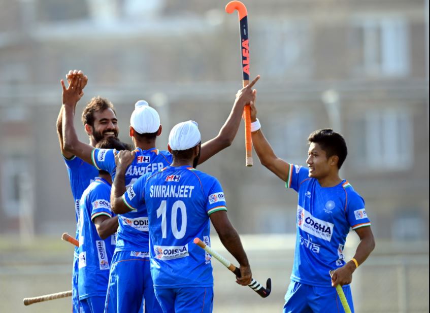 Indian Mens Team Hockey India