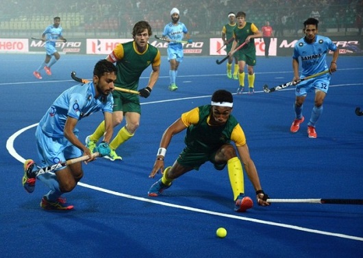 Junior India Men Hockey Team vs SpainJPG