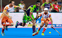 Kalinga Lancers Vs Delhi Waveriders HIL 2016