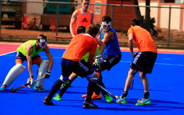 Netherlands-hockey-team-at-practice-session