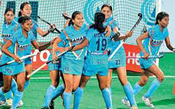 women hockey team