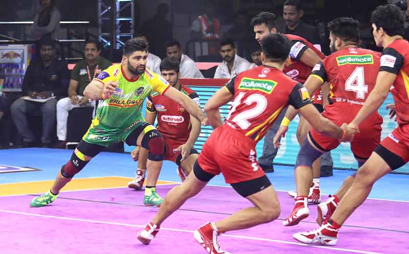 Bengaluru Bulls make remarkable comeback to beat Patna Pirates 40 39