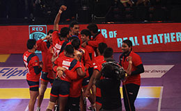 Dabang Delhi celebrate their second win of Season 2