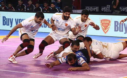 Haryana Steelers beat Dabang Delhi