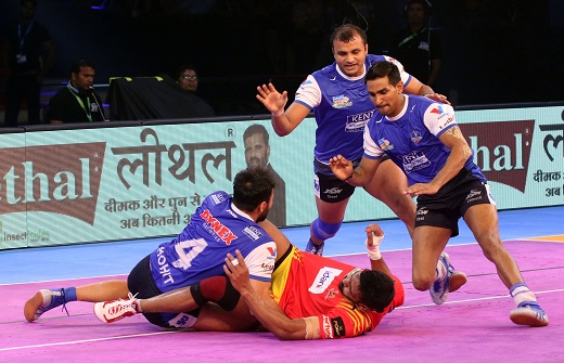 Haryana Steelers outplayed Gujarat Fortunegiants