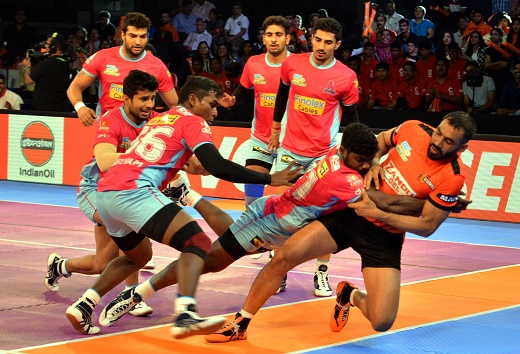 Jaipur Pink Panthers beat U Mumba