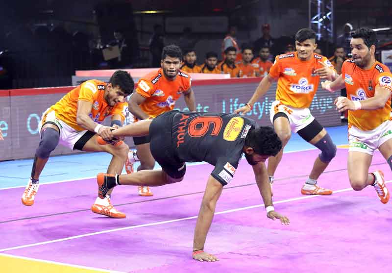 Puneri Paltan share points with U Mumba