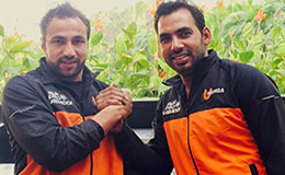 Rakesh Kumar joins hands with captain of defending champions U Mumba Anup Kumar in anticipation of Season 3 of Star Sports Pro Kabaddi