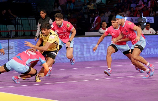 Telugu Titans vs Jaipur Pink Panthers