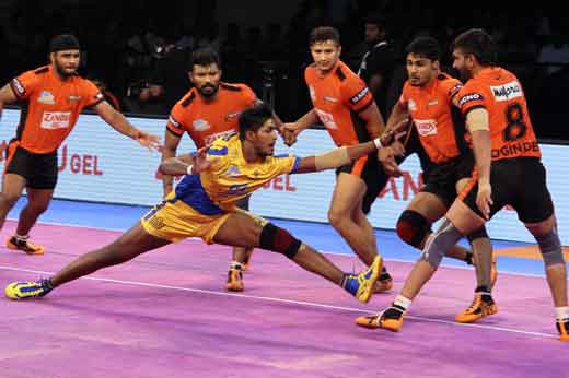 U Mumba beat Tamil Thalaiva