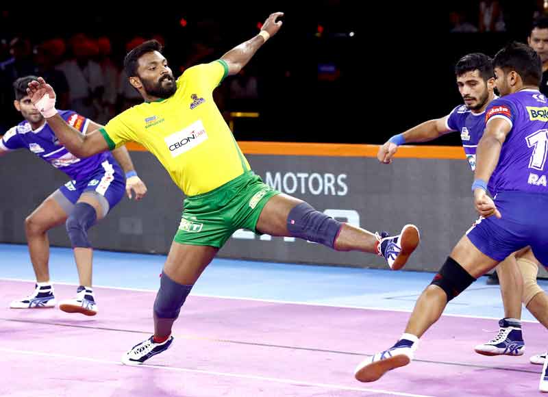 Vikas Kandola stars in Haryana Steelers 43 35 win against Tamil Thalaivas