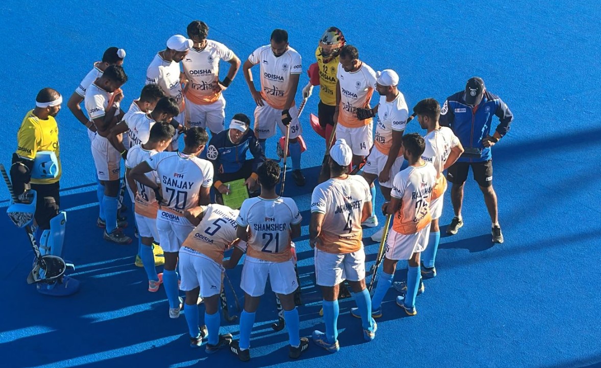 ndian Mens Hockey Team goes down against Belgium in 5 Nations Tournament Valencia 2023 
