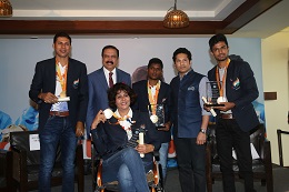 Paralympics felicitation