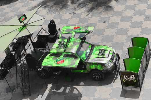 Dew Arena Gaming Truck