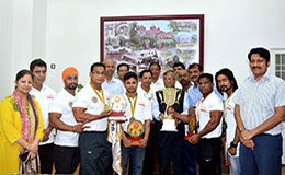 SER Body Building Team which emerged champion in the 30th All India Railways Body Building Championship