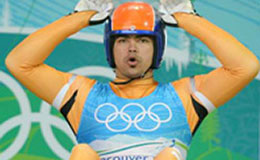 Shiva Keshavan Luge Player