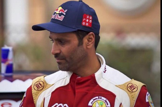 Nasser Al Attiyah driving