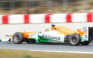 Sahara Force India teams up with Hackett