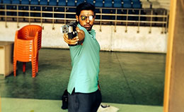 Amrender Pal Singh during the Trials for World university Games
