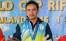 Jitu Rai IND and Zhang Jingjing CHN won the 50m Pistol Men and the 25m Pistol Women finals