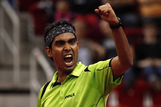 Achanta Sharath Kamal Table Tennis