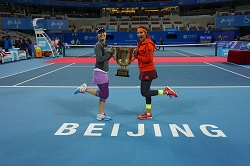 World no 1 Sania-Hingis ITF 2015 Women's Doubles World Champions