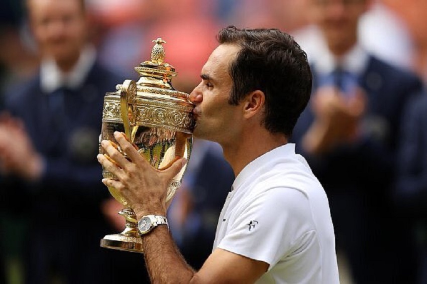 Roger Federer Wimbledon 2017