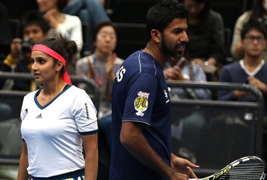 Sania Mirza Rohan Bopanna Indian Aces