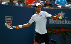 US Open: Djokovic beats Becker to enter third round